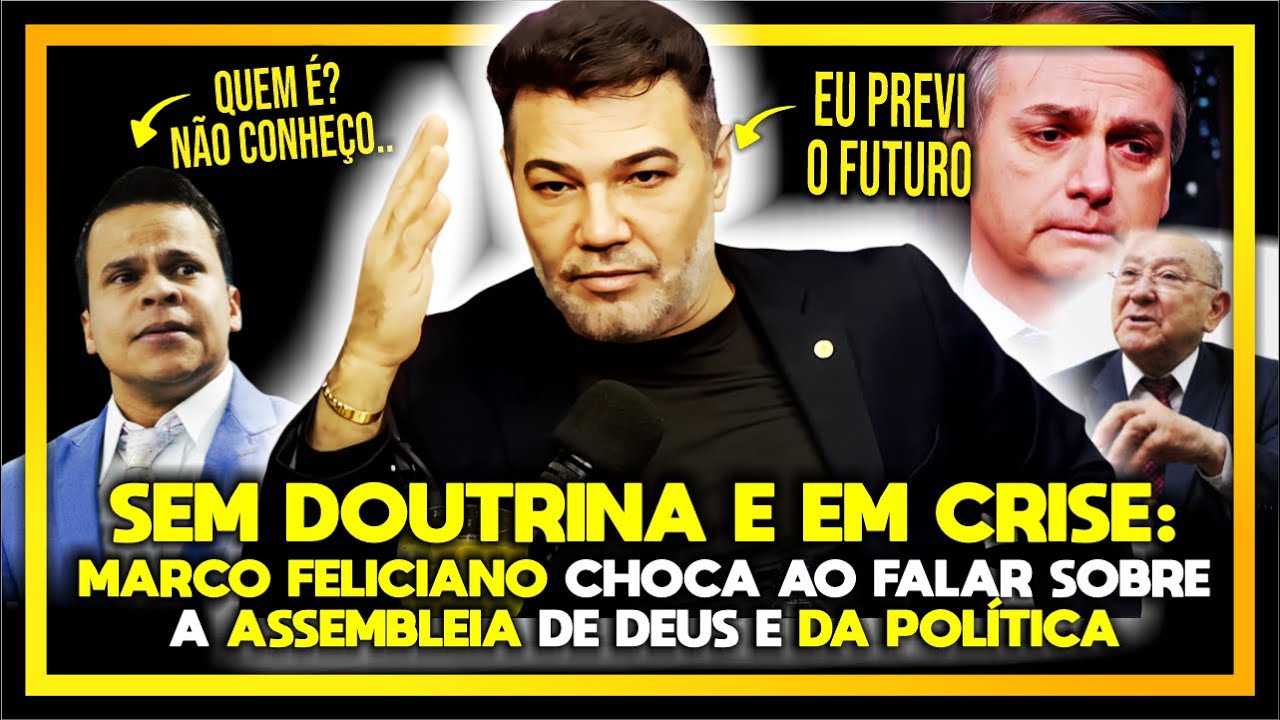 A ASSEMBLEIA DE DEUS NÃO TEM DOUTRINA PENTECOSTAL? | PASTOR MARCO FELICIANO RASGA O VERBO