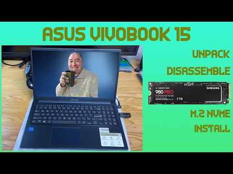 ASUS Vivobook F1504Z Unboxing and Upgrading