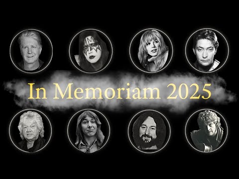 Musicians We've Lost in 2025 - R.I.P
