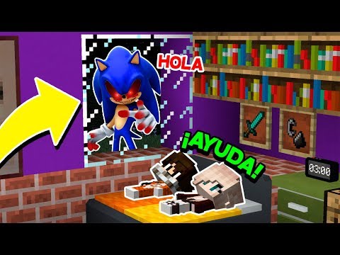 LA VENGANZA DE SONIC A LAS 3 AM EN MINECRAFT