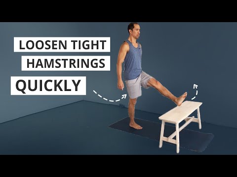 1 Exercise to Quickly Release Tight Hamstrings (not typical stretching)