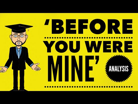 Carol Ann Duffy: 'Before You Were Mine' Mr Bruff Analysis