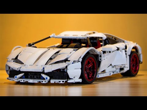 MOC CaDa bricks C61018 Lamborghini Huracan LP 610 Super-Car Model