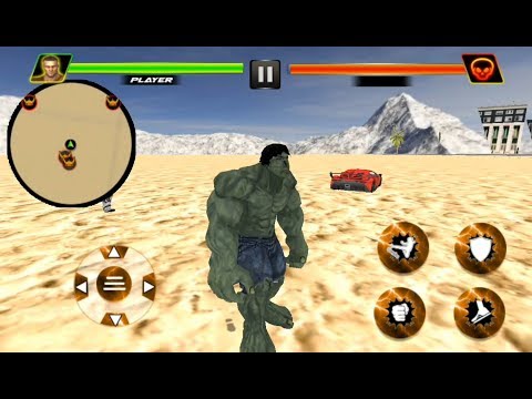 Incredible Monster Hulk City Battle | Monster Hero Crime City Fight - Android GamePlay