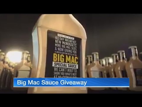 McDonald's giving away Big Mac sauce, 5 Kansas City...