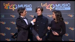 Carlos Ares - Alfombra LOS40 Music Awards 2017