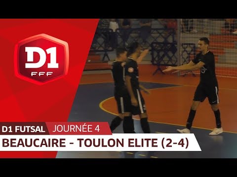 J4 : Beaucaire Futsal - Toulon Elite Futsal (2-4), le résumé