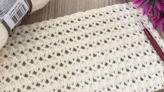 Wow This Pattern is Amazing‼️Knit Only 2 Rows Multi-Purpose Blouse, Vest, Blanket Pattern