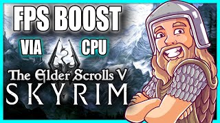 BOOST Skyrim CPU Performance || How to Mod Skyrim AE