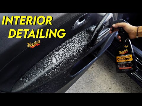 COMO DETALLAR el INTERIOR de tu coche A FONDO | Meguiars España
