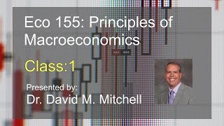 Eco 155: Principles of Macroeconomics Class 1