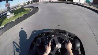 First Go Kart Run at Gene Woods Racing Experience