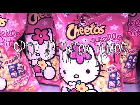 sped up/nightcore tiktok audios ♡ (part 228)