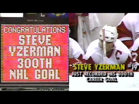 90/91 RS: Tor @ Det Highlights - 11/1/90 (Yzerman's 300th Goal)