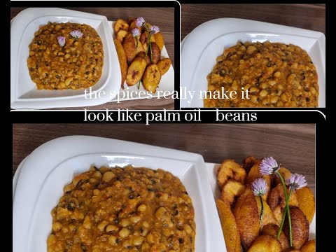 Beans Stew with Vegetable Oil
