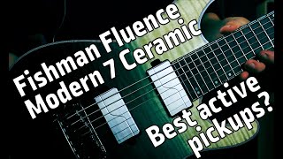 Video thumbnail for Best active pickups? - Fishman Fluence Modern Ceramic 7 Voice comparison | Ibanez S71AL Axion Label by Julian Daniels