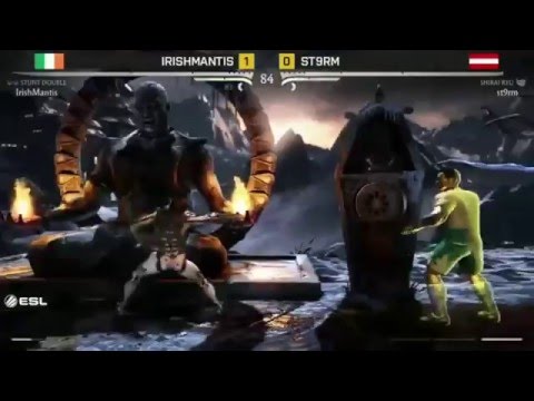 IrishMantis vs st9rm - ESL MKX Pro League Week #3 Europe - S3 - Quarterfinal