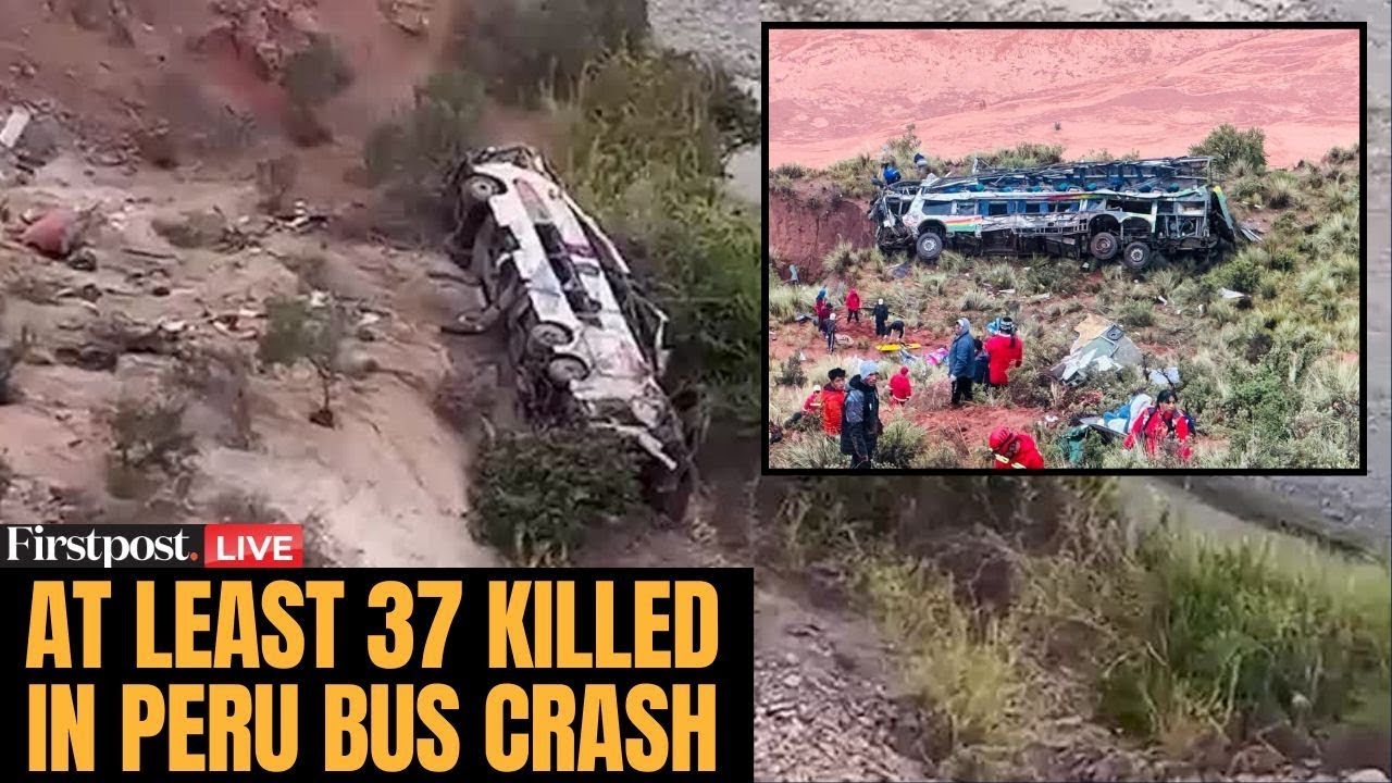 Peru Bus Crash LIVE: At Least 37 Killed After Vehicle Plunges Into Ravine in Arequipa | N18G
