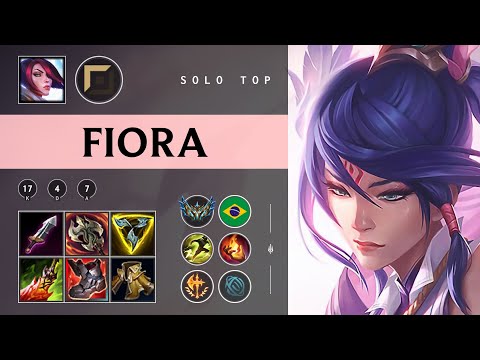 Fiora Top vs Renekton - BR Challenger Patch 25.24