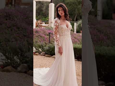 MORILEE WEDDING DRESS MORGAN STYLE 4127 WITH...