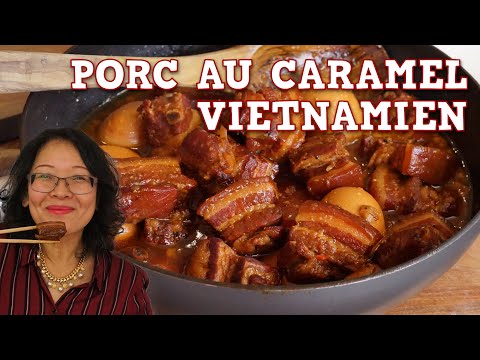 Porc au caramel vietnamien ‘Thịt kho tàu’ : recette facile, version avec du jus de coco