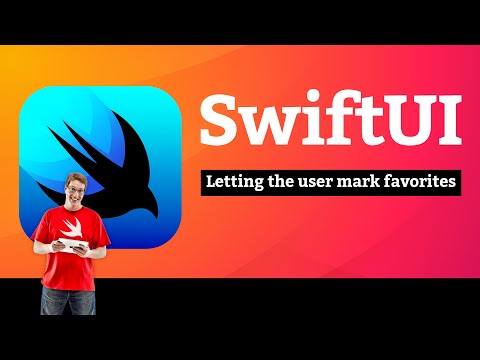 Letting the user mark favorites – SnowSeeker SwiftUI Tutorial 12/12 thumbnail