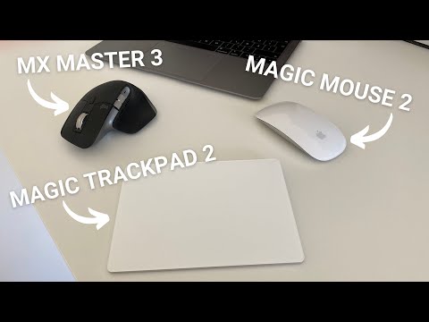 MX Master 3 vs Magic Mouse 2 vs Magic Trackpad 2
