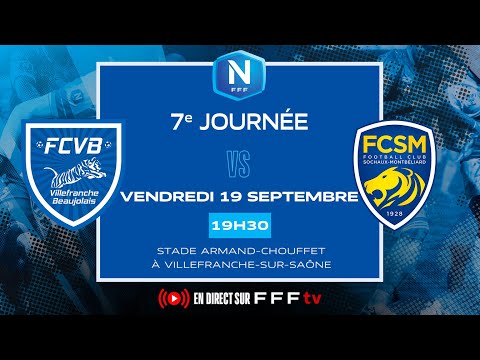 J7 I FC Villefranche B. vs FC Sochaux M en replay I National FFF 2025-2026