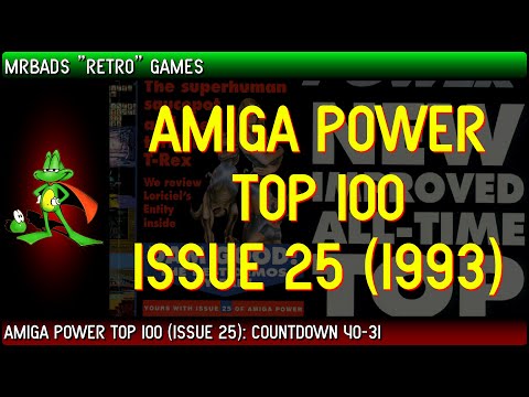 Top 100 Amiga Games | Amiga Power | Issue 25 (1993) | #40 - 31