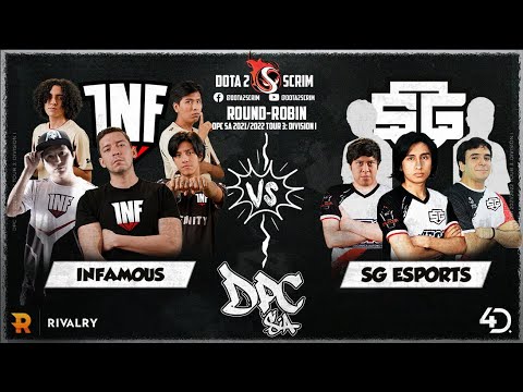 Infamous vs SG esports - DPC SA 2021/22 Tour 3: Division I - Round-Robin - Game Highlights