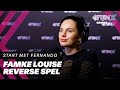 Raad Famke haar eigen tracks reversed afgespeeld??