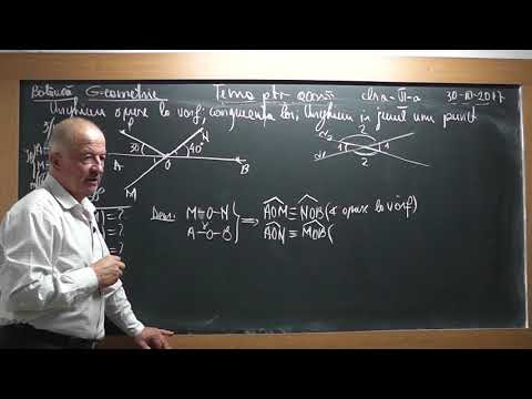 1/3 Lectia 1605 Clasa 6 - Unghiuri adiacente Suplementare Complementare Unghiuri opuse la varf