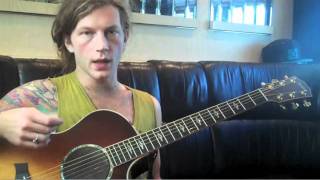 Rhythm Guitar Lesson - &quot;When You See My Friends&quot; by Brooks Betts