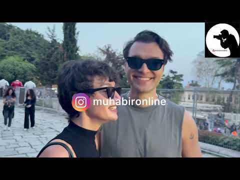 Birce Akalay and Hakan Kurtaş at the Guns'N Roses concert..