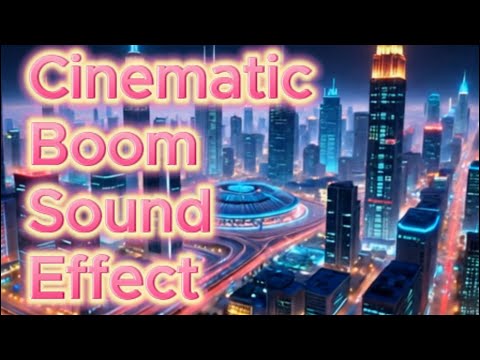 Cinematic Boom Sound Effect 🎬 | Epic Trailer Impact (No Copyright)