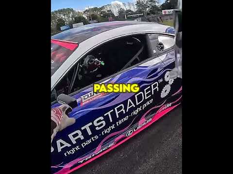 His Car Caught Fire During the Race 😱