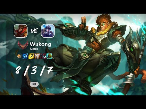 Wukong Jungle vs Sejuani - KR GrandMaster Patch 13.11