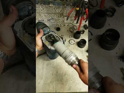 Repairing a Bosch 11318evs hammer with just 2 o rings.