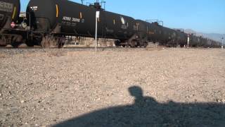 preview picture of video 'BNSF Tank Train at Caliente HD'