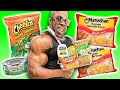 COOKING A HIGH CALORIE MEAL (1000+ CALORIE CHEAP MEAL) - Kali Muscle