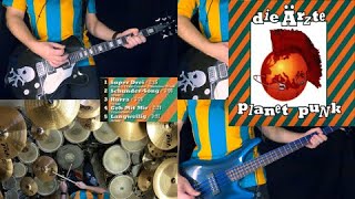 Die Ärzte - Planet Punk (Song 1-5) [Cover] Super Drei, Schunder-Song, Hurra, Geh mit mir, Langweilig