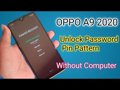 Hard Reset Oppo A9 2020 (CPH1937) Without Pc | Remove Password Pin Pattern Unlock 100% Working