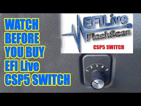WATCH THIS BEFORE YOU BUY EFI LIVE CSP5 SWITCH #DISELR #EFILIVE #CSP5