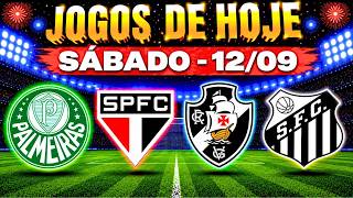 ⚽IMPERDÍVEL 27ª RODADA DO BRASILEIRÃO NOS JOGOS DE HOJE SÁBADO 12/09/2026