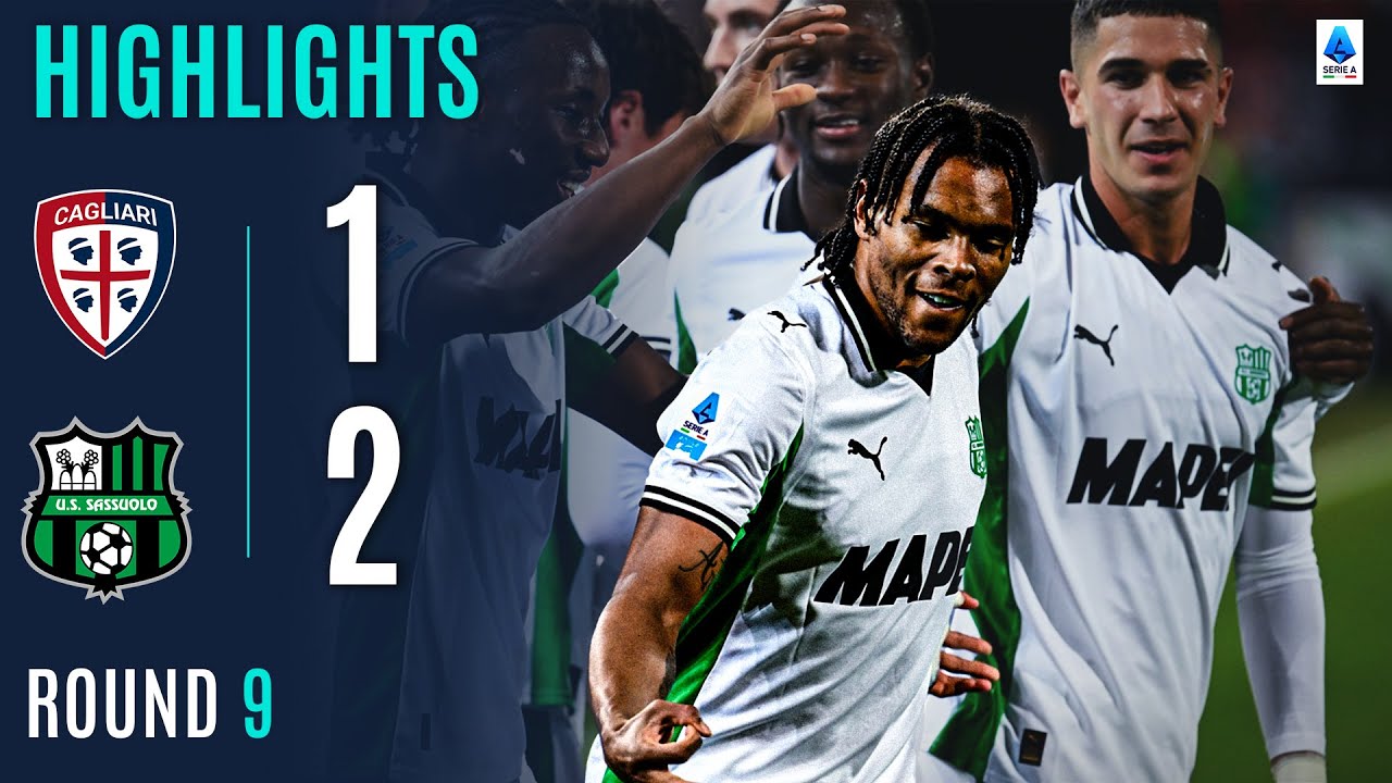 CAGLIARI-SASSUOLO 1-2 | HIGHLIGHTS | Sassuolo Continue Unbeaten Run On The Road | Serie A 2025/26