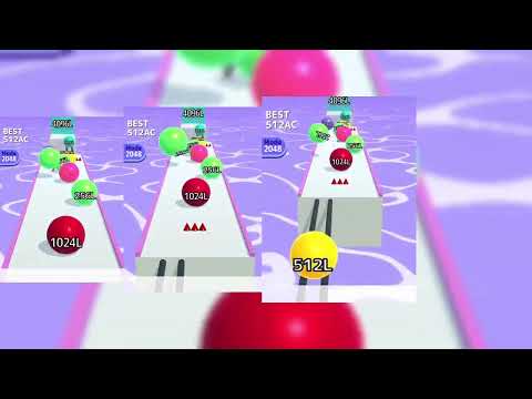 Ball Run 2048 vs Man Runner 2048 x Spam Mode