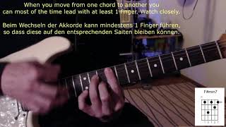 Lessons (Sinead Harnett) - guitar lesson - &quot;charts on guitar&quot; - episode 11