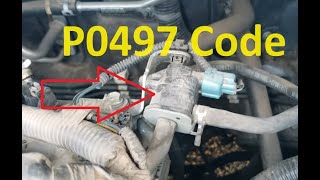 dtc p0497 interpretation