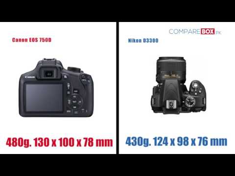 Canon 1200D vs Nikon D3300 beginner's choice