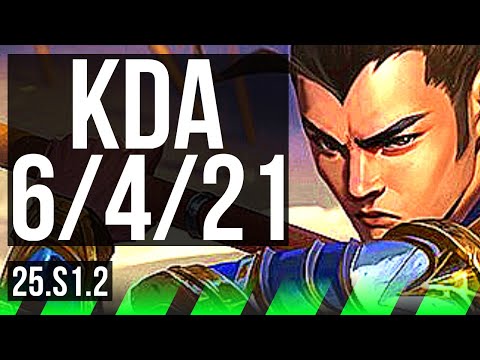 XIN ZHAO vs NIDALEE (JGL) | KR Master | 25.S1.2